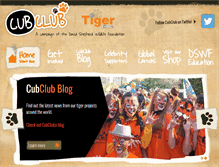 Tablet Screenshot of cubclub.tigertime.info